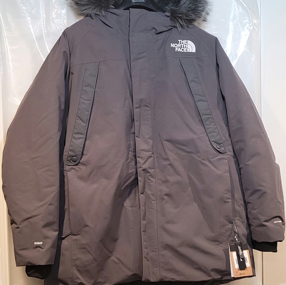 NEW Mens Gray The North Face Outerboroughs Down Winter Parka - Picture 5 of 10
